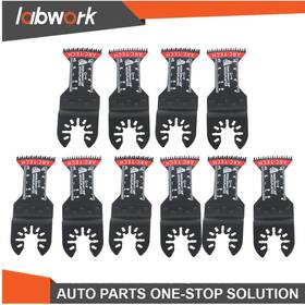 Tl42126q Labwork 10 Pcs Japanese Tooth Oscillating Saw Blades Arc-shaped Edge