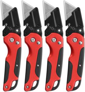 Leopcito 313108313393 Box Cutter Retractable Folding Utility Knife Heavy Duty Cardboard Leopcito 313108313393 Box Cutter Retractable Folding Utility Knife Heavy Duty Cardboard