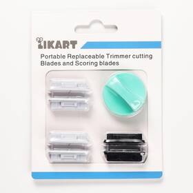 L10-tm-p6lg Likart 6-pack Paper Cutter Replacement Blade Kit Portable Trimmer Cutting Blades