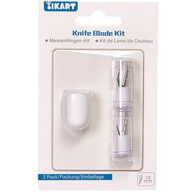 L8-kb2 Likart 2 Pcs Knife Replacement Blades Compatible For Blade Drive Hous Inch