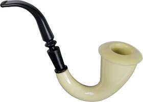 Loftus 099996009654 Star Power Toy Detective Pipe Halloween Sherlock Costume Black White