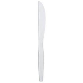 Krtu2051w Lollicup Medium-heavy Weight Knife - White Pack Of 1000