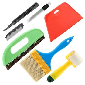 17167943332612 Loqjss Wallpaper Smoothing Tool Kit 15 Pcs Free Size As Picture Show