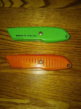 Lutz 052427382023 2 82 Safety Nose Retractable Blade Utility Knives