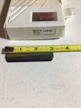 Lutz 10014271-0 Single Edge Industrial Blades 100/box Usa Mark Iv Lutz-04