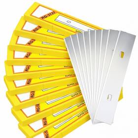 Madequip 669423076162 4 Inch Scraper Blades 100 Pcs Razor Blade Replacement For Floor Glas