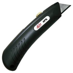 Malco 686046509617 3 Position Thumb Operated Utility Knife With Double Point Blades Model 4pk
