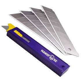 Manufore 761780916805 X25 25mm Utility Knife Blade Slitting Blades Office 30 Pack