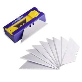 Manufore 761780917017 Utility Knife Blades Dispenser Heavy Duty Sk5 Steel 40 Pack
