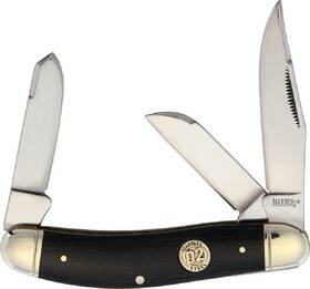 Mr431 Marbles Sowbelly Stockman Folding Pocket Knife - D2 Steel Blades