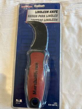 Marshalltown Edi-28774 7.5 Inch Linoleum Vinyl Flooring Knife Lk1 Edi- 28774