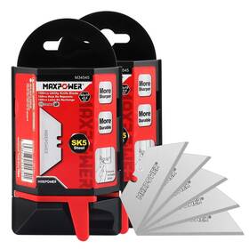Maxpower 936279515973 200-pieces Utility Knife Blades Sk5 Steel
