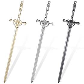 7.87x1.77in Mbaiyo 710818 1 Jpy762ba 3 Pack Letter Openers 20x4.5cm / Black Silver Gold