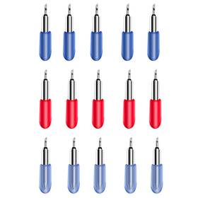 Mekote 616361142640 15 Pcs Replacement Cutting Blades For Joy And Xtra Machine Fine Point Bl