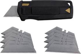 Microforge 445042859866 Box Cutter Utility Knife With 10 Standard Replaceable Blade Pack