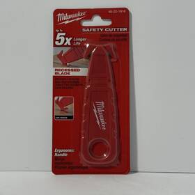 Milwaukee 045242495337 Safety Cutter / Box 48-22-1916 Lot Of 10 Pcs