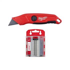 Milwaukee 313032438483 Fixed Blade Utility Knife With General Purpose Blades Dispenser