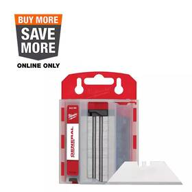 Milwaukee 313041918938 General Purpose Utility Blades With Dispenser 100-piece