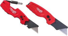 Milwaukee 313100535533 Fastback Compact Knife And 6-in-1 Folding Utility Knives With