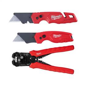 Milwaukee 445003558548 Fastback Folding Utility Knife And Compact With Self-adjus