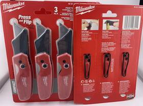 1500pa Milwaukee 48-22 Fastback Folding Utility Knife Compact Qty 15 Knives 5-3 Packs 1500pa Milwaukee 48-22 Fastback Folding Utility Knife Compact Qty 15 Knives 5-3 Packs