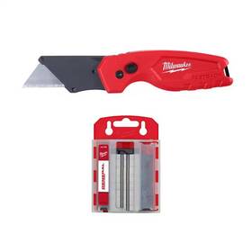 Milwaukee 726084301252 Fastback Compact Folding Utility Knife With General Purpose Blades And D