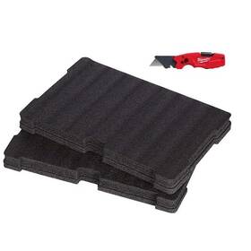 Milwaukee 882346295889 Fastback 6-in-1 Folding Utility Knife With 3 Inch Blade Tool Box