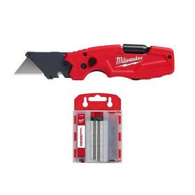 Milwaukee 882346299276 Fastback 6-in-1 Folding Utility Knives With General Purpose Blades Milwaukee 882346299276 Fastback 6-in-1 Folding Utility Knives With General Purpose Blades