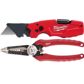 Milwaukee 888234576092 6-in-1 Folding Utility Knife With General Purpose Blade And Wire Pliers