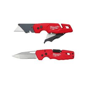 Milwaukee 888234600735 Fastback 1 Inch Folding Knife With Blade Storage