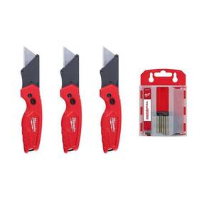 Milwaukee 889711991100 Fastback Compact Folding Utility Knife With Blade 50-pack Milwaukee 889711991100 Fastback Compact Folding Utility Knife With Blade 50-pack