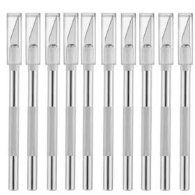Miular Miular-pn-2040 Precision Craft Knife Set 10 Pack - Professional Razor Sharp Knives With Safe