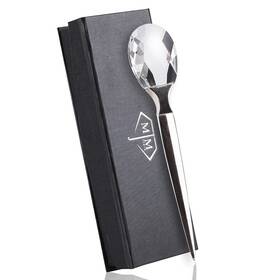 Mjm-store3 Mjm Store Elegant Crystal Handle Letter Opener With Gift Box 15 Lb Silver