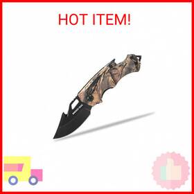 Mo18002ax Mossy Oak Mini Folding Pocket Knife Stainless Steel Drop Point Blade - Edc Mult Mo18002ax Mossy Oak Mini Folding Pocket Knife Stainless Steel Drop Point Blade - Edc Mult
