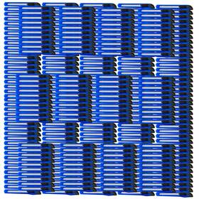 Motoproducts 687765686573 1000 Bulk Blue Utility Knife Box Cutters Heavy Duty Industrial Strength