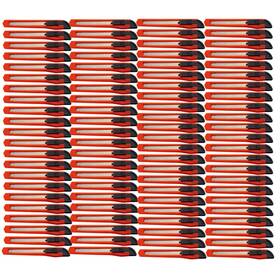 Motoproducts 713382596824 100 Bulk Small Red Utility Knife Box Cutters Snap Off Blade 9mm