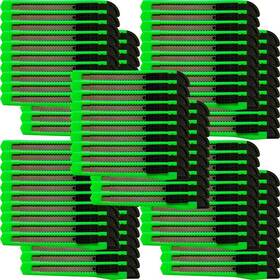 Motoproducts 713382602297 100x Bulk Small Neon Green Utility Knife Box Cutters Snap Off Blade 9mm