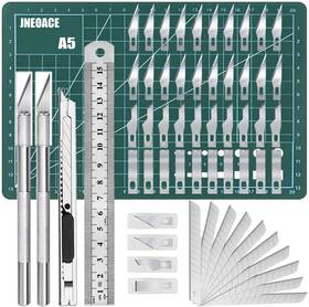 Moubane 313032946971 Exacto Knife Precision Carving Craft Hobby Kit With 40 Pcs Blades F