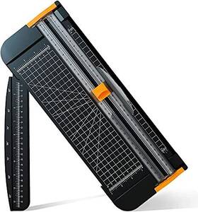 Mowetoo 737917185963 Trimmer Titanium 12 Inch A4 Cutter With Automatic Security Safeguard Guilloti