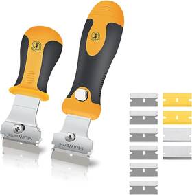 Mulwark Mlk-53768 12 Piece Utility Knife Set With Razor Blades Compact Portable Design