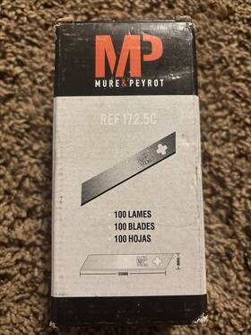 Mure & Peyrot 286980172532 Made In France - And Bread Lame 100 Replacement Blades