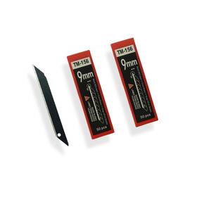 Nbtool 786661563763 100pcs 30 Degree Extra Sharp Blades Black Carbon Steel 9mm Snap Off Bl