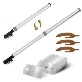Nt093 Newishtool Scalable Pole Long Handle Film Cutter Single-blade-knife Set