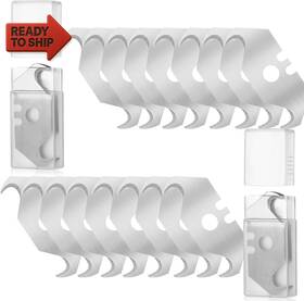 Ningbo Jiangbei 711181879162 Utility Hook Blade Razor Knife For Carpet And Roofing - Box Cutter Blades Refills