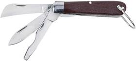 1550-6kle Nobrand 3 Blade Pocket Knife With Screwdriver