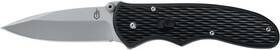22-47162n Nobrand Fast Draw Folding Assisted Opening Pocket Knife Fine Edge Black