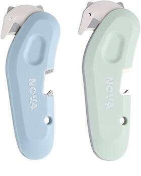 Nova 895234400810 2 Pack 3in1 Magnet Disposal Popopen Cutter Mini Box With Safety Concealed