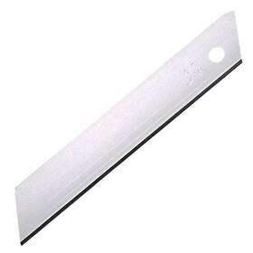 Nt Cutter 904011016387 18mm Heavy-duty Solid Blades Without Snap-off Lines 300-blade/pack 1 Pack