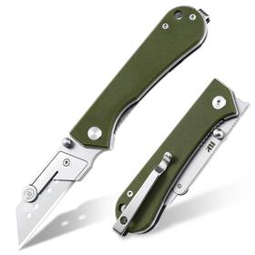 U23-2003 Nuknives U23 Kumpanter Folding Utility Knife - Versatile Edc With Quick-release