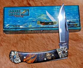 Oc-536aph Ocoee River By Frost Fancy Lockback Knife - New